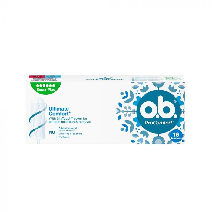 o.b. ProComfort egészségügyi tampon Ultimate Comfort Super Plus (16db)