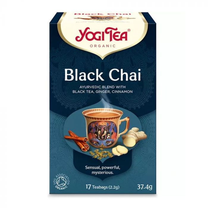 YOGI TEA Fekete Chai bio tea (17db)