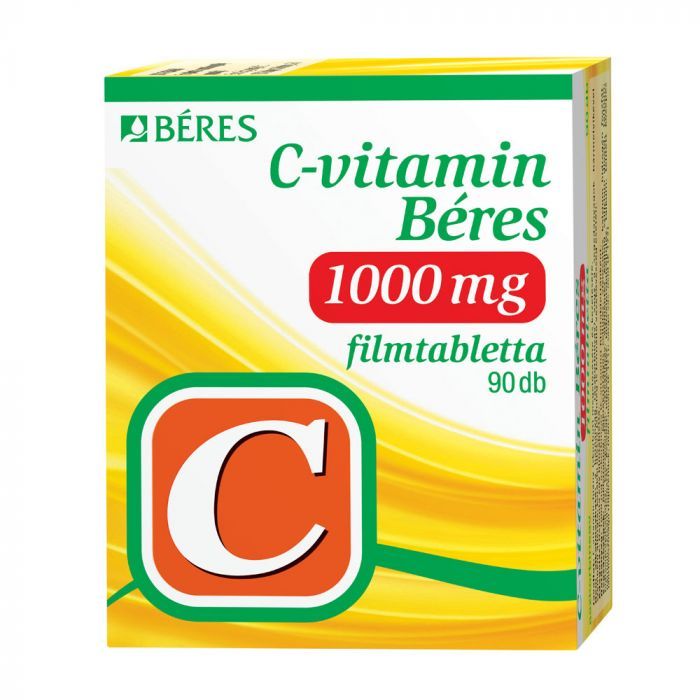 BÉRES C-vitamin 1000mg filmtabletta (90db)