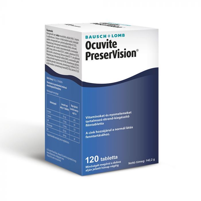 OCUVITE PreserVision tabletta (120db)