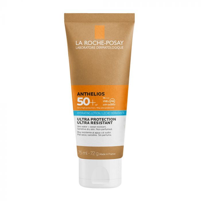 LA ROCHE-POSAY Anthelios hidratáló napvédő tej SPF50+ arcra és testre (75ml)