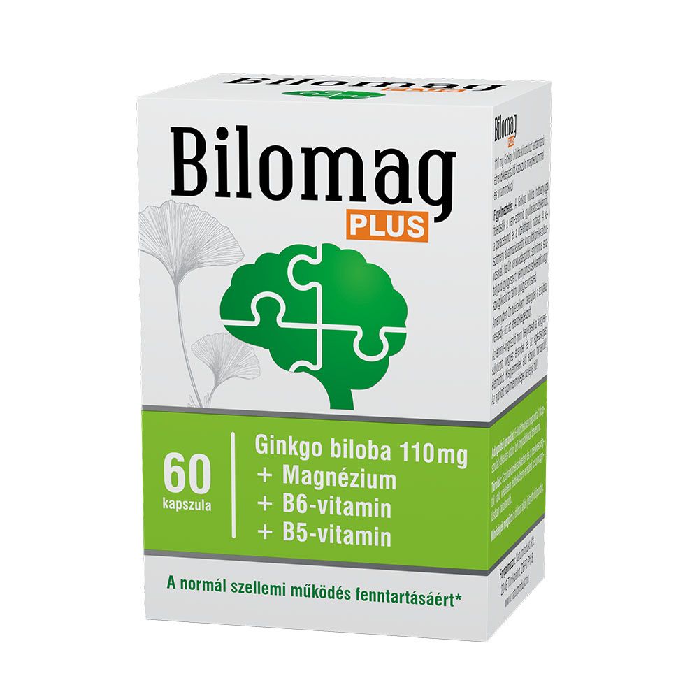 BILOMAG Plus 110mg Ginkgo Biloba kapszula (60db)