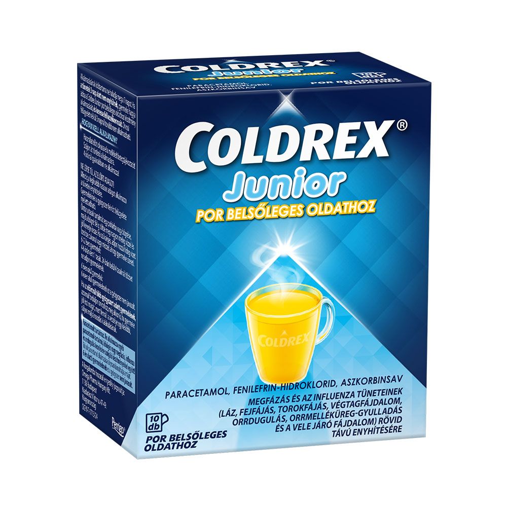 COLDREX Junior por belsőleges oldathoz (10db)
