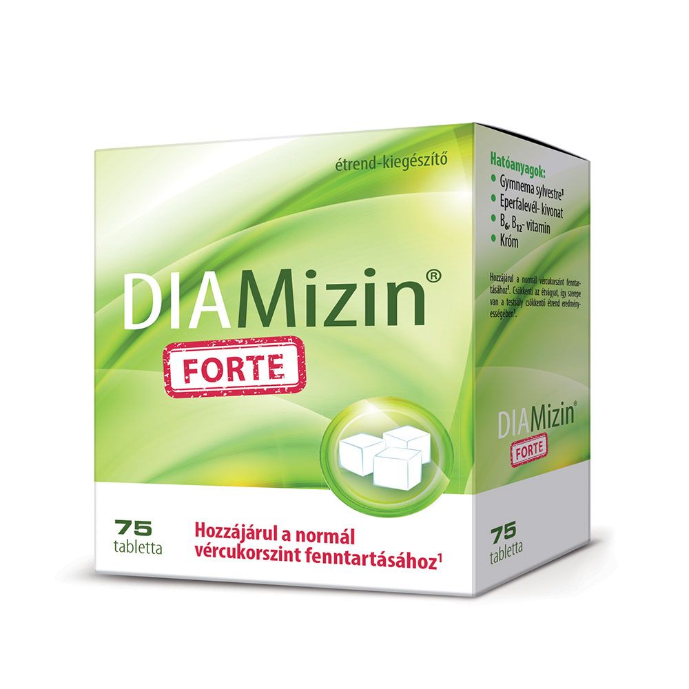 DIAMIZIN forte tabletta (75db)