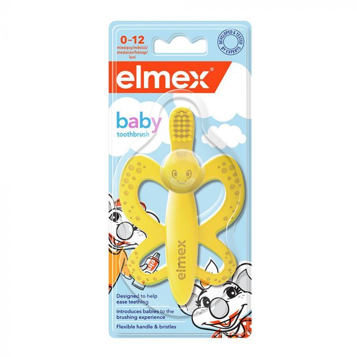 ELMEX Baby fogkefe és rágóka egyben (1db)