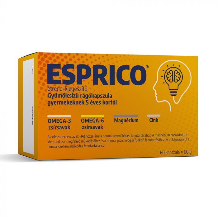 ESPRICO gyümölcsízű rágókapszula (60db)