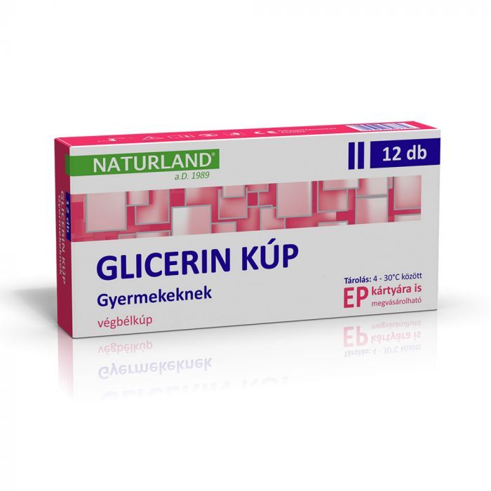 NATURLAND Glicerin kúp Gyermekeknek (12db)