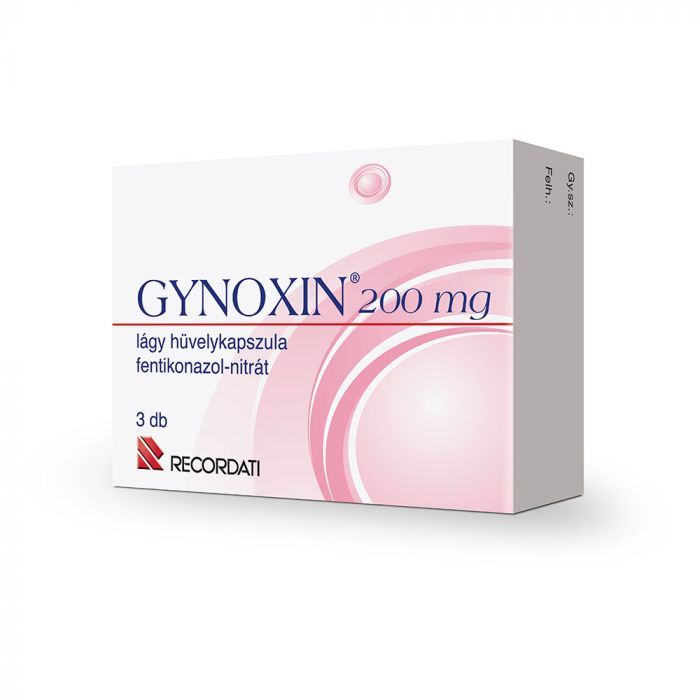 GYNOXIN 200 mg lágy hüvelykapszula (3db)