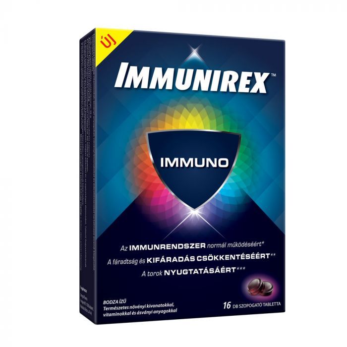 IMMUNIREX Immuno szopogató tabletta (16db)