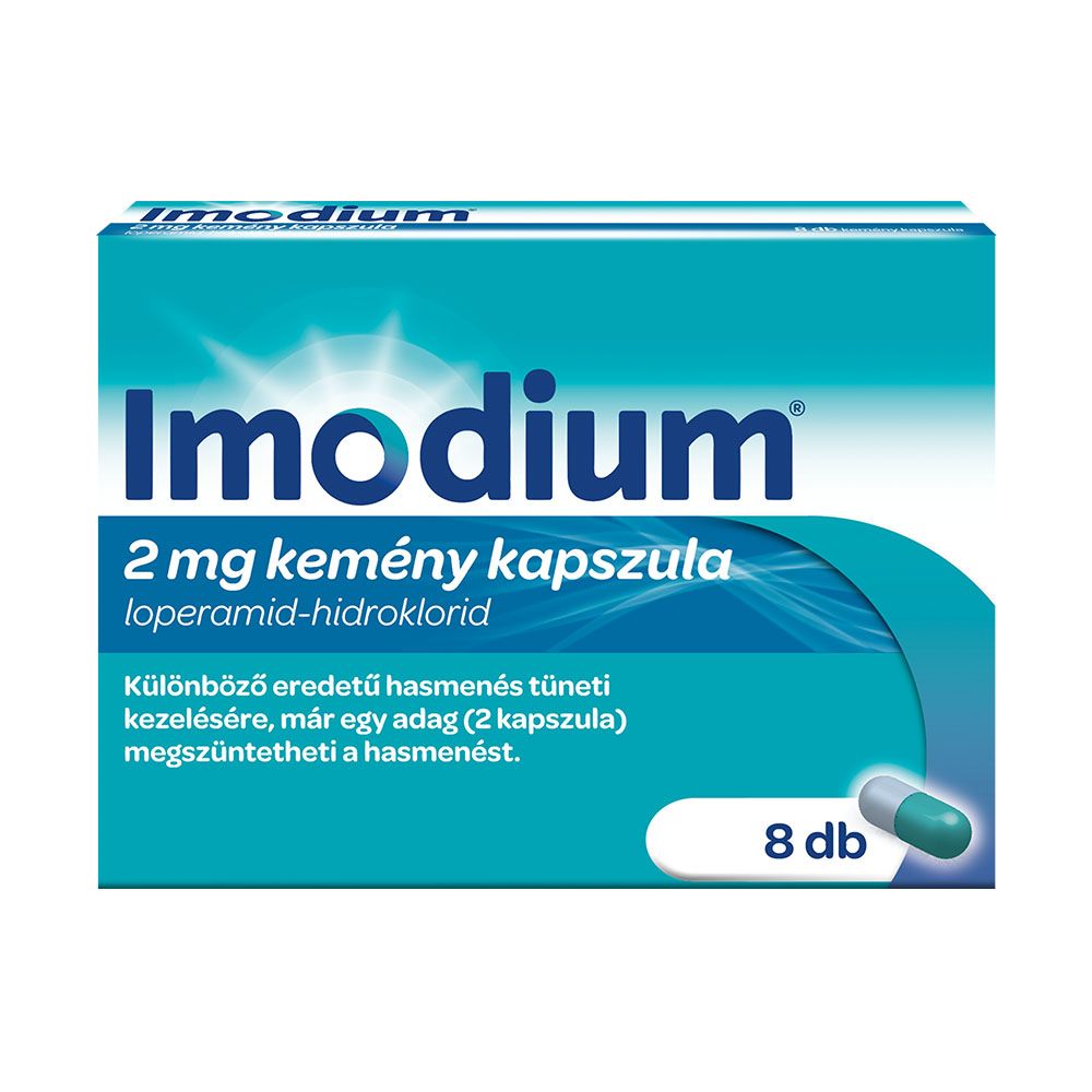 IMODIUM 2 mg kemény kapszula (8db)