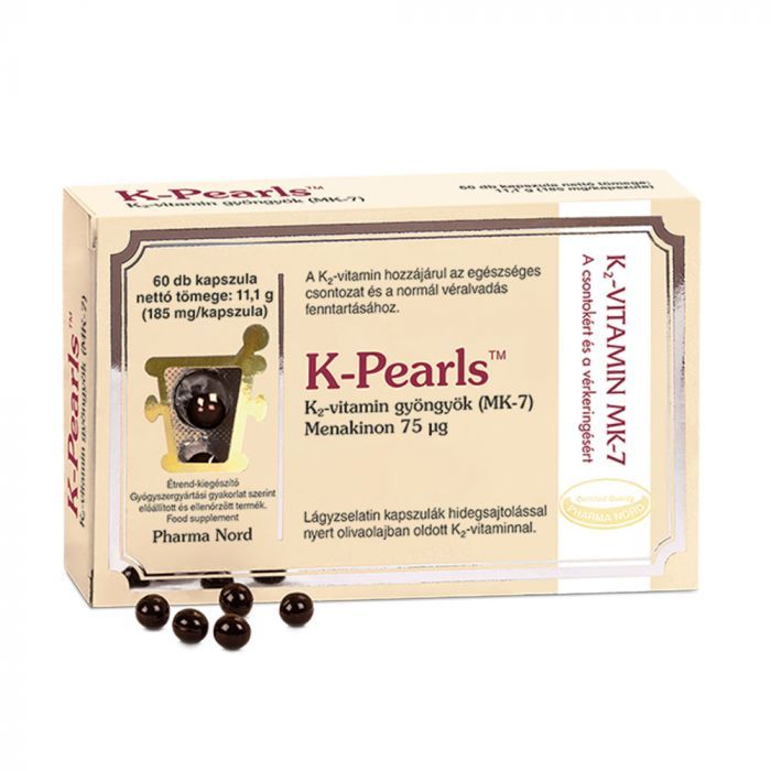 K-PEARLS K2-vitamin gyöngykapszula (60db)