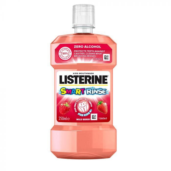LISTERINE Smart Rinse Mild Berry szájvíz (250ml)