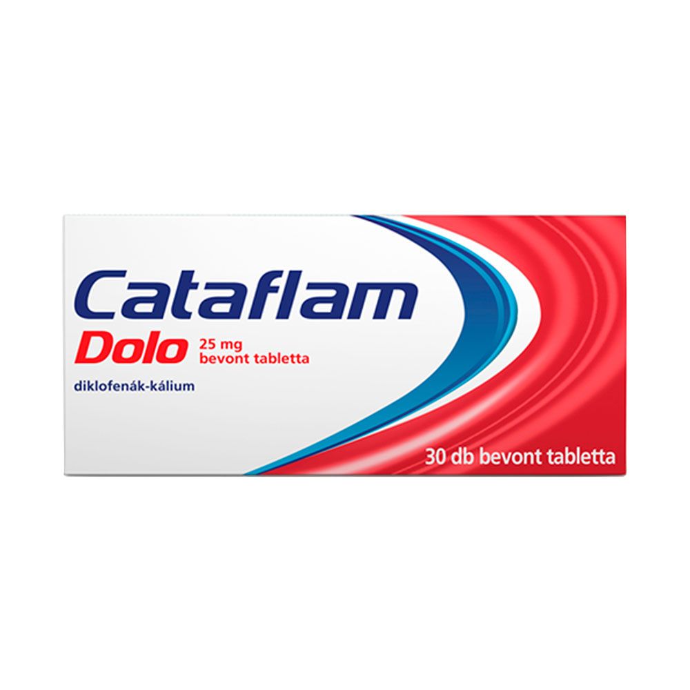 CATAFLAM Dolo 25 mg bevont tabletta (30db)