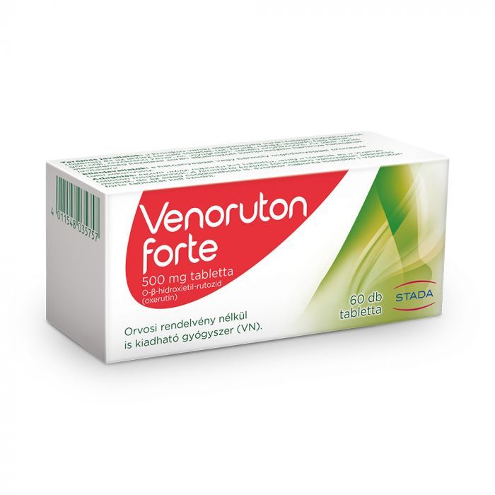 VENORUTON forte 500 mg tabletta (60db)