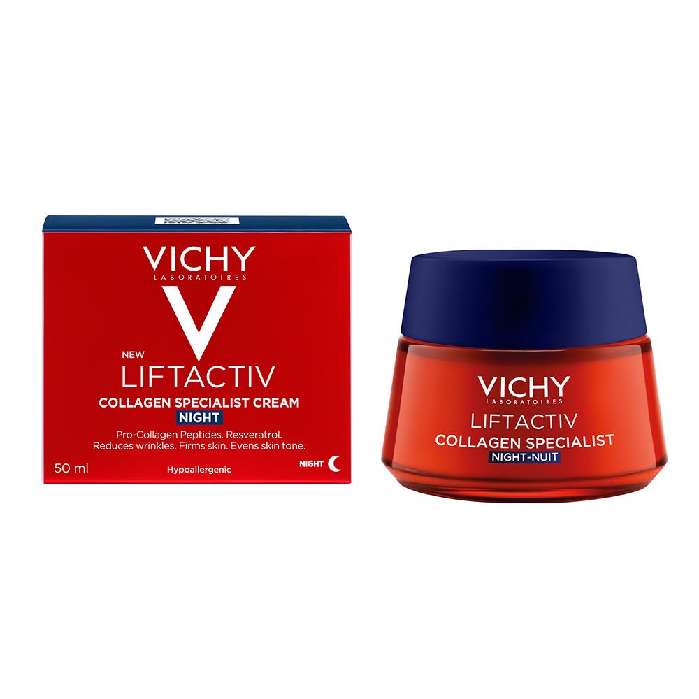 VICHY Liftactiv Collagen Specialist éjszakai arckrém (50ml)