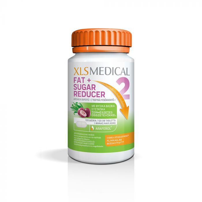 XlS Mmedical Fat + Sugar reducer tabletta (120db)