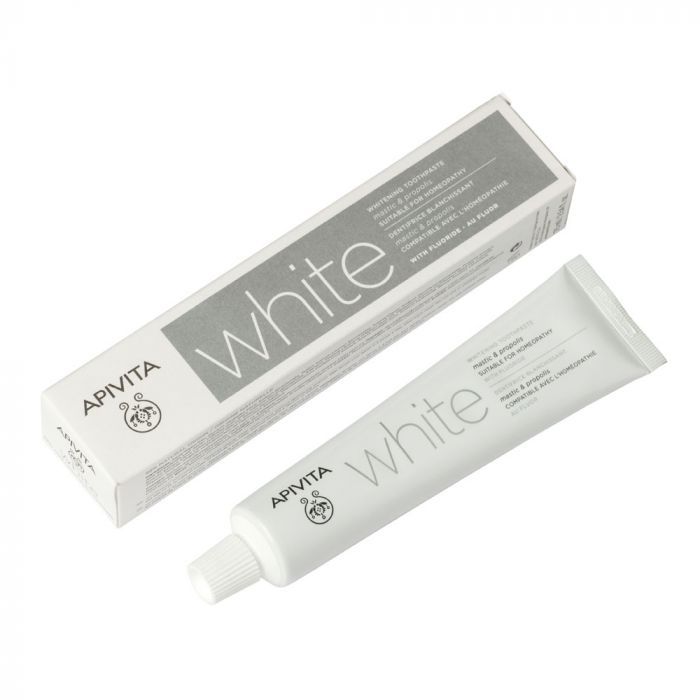 APIVITA Natural Dental Care White fogkrém (75ml) 