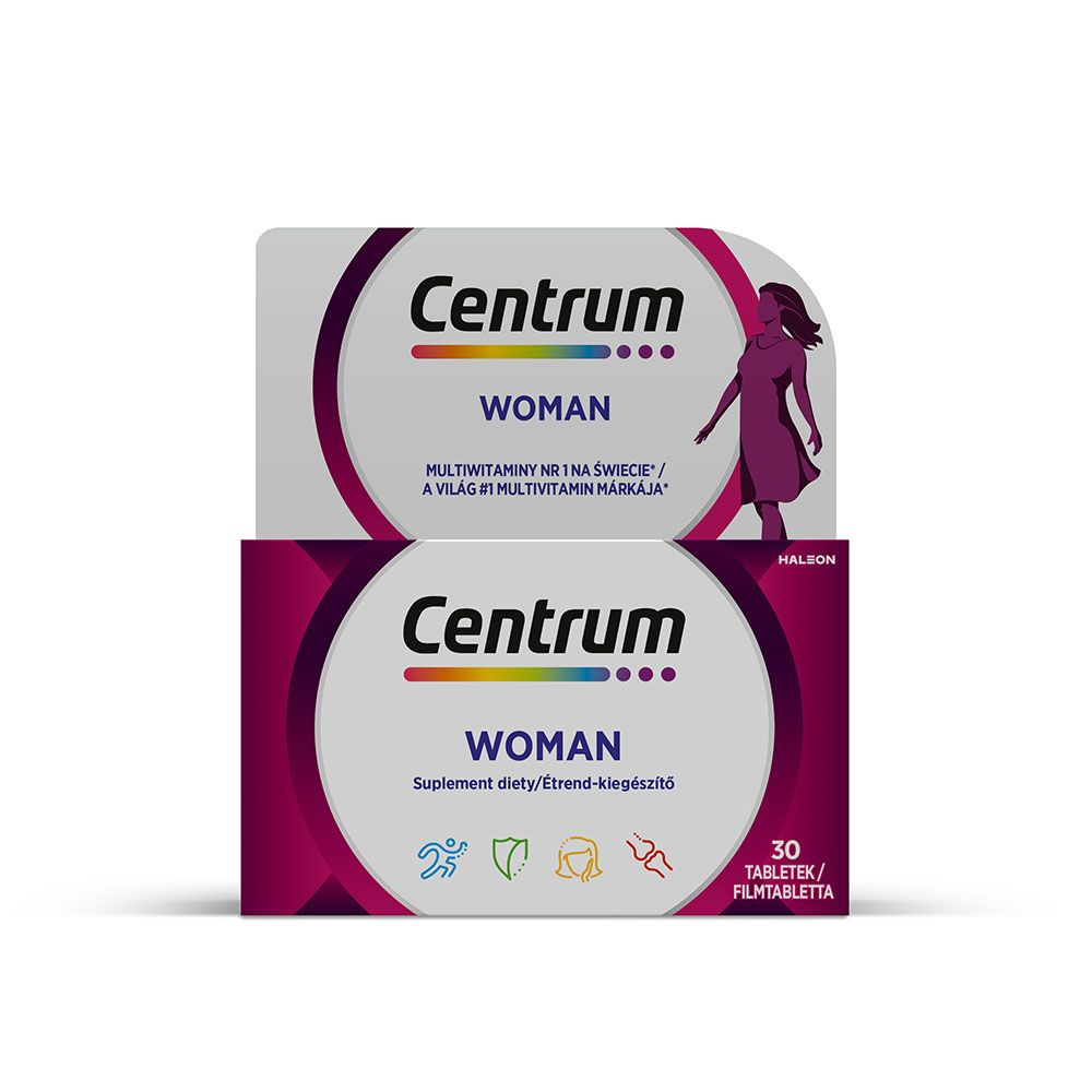 CENTRUM Woman multivitamin filmtabletta Nőknek (30db)