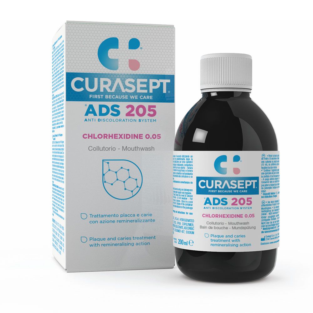CURASEPT ADS 205 klórhexidin tartalmú szájöblögető (200ml)