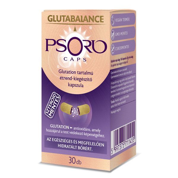 GLUTABALANCE Psorio caps glutation tartalmú kapszula (30 db)