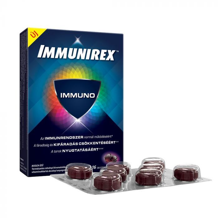 IMMUNIREX Immuno szopogató tabletta (16db)