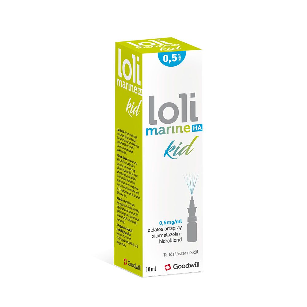 LOLIMARINE HA Kid 0,5 mg/ml oldatos orrspray (10ml)