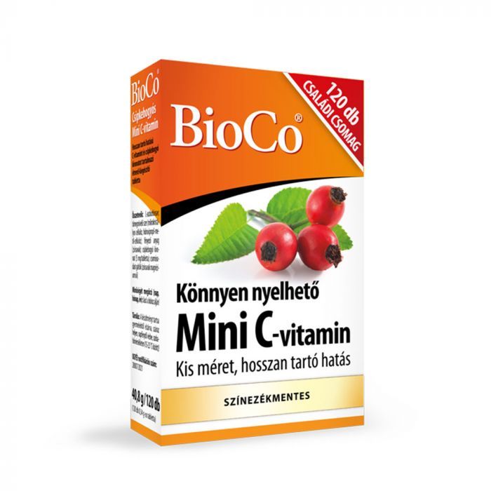 BIOCO Mini C-vitamin retard tabletta (120db)