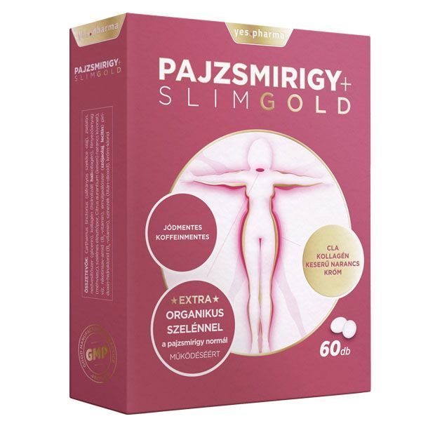 YESPHARMA Pajzsmirigy+SlimGold lágykapszula (60db)