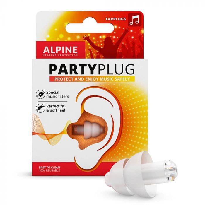ALPINE Partyplug füldugó fehér (1 pár)