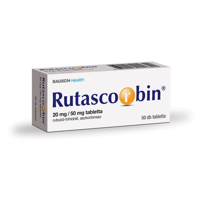 RUTASCORBIN 20 mg/50 mg tabletta (50db) 