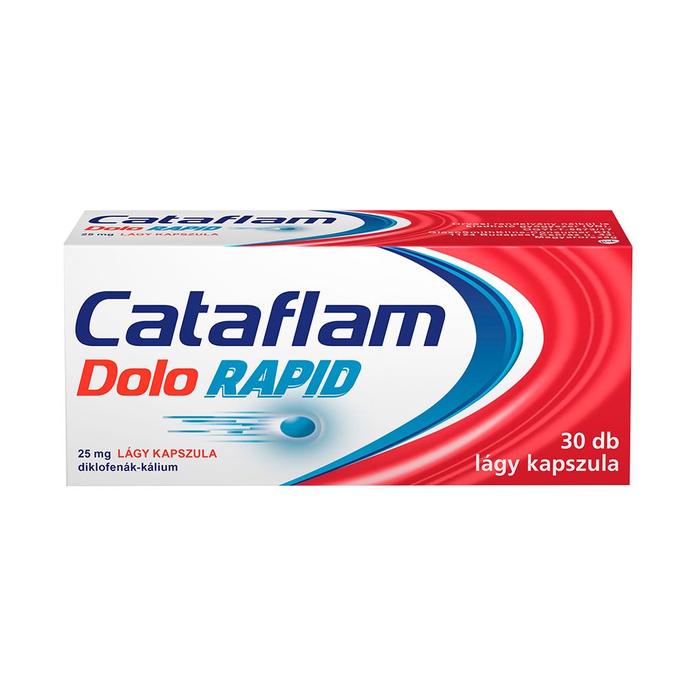CATAFLAM Dolo Rapid 25 mg lágy kapszula (30db)