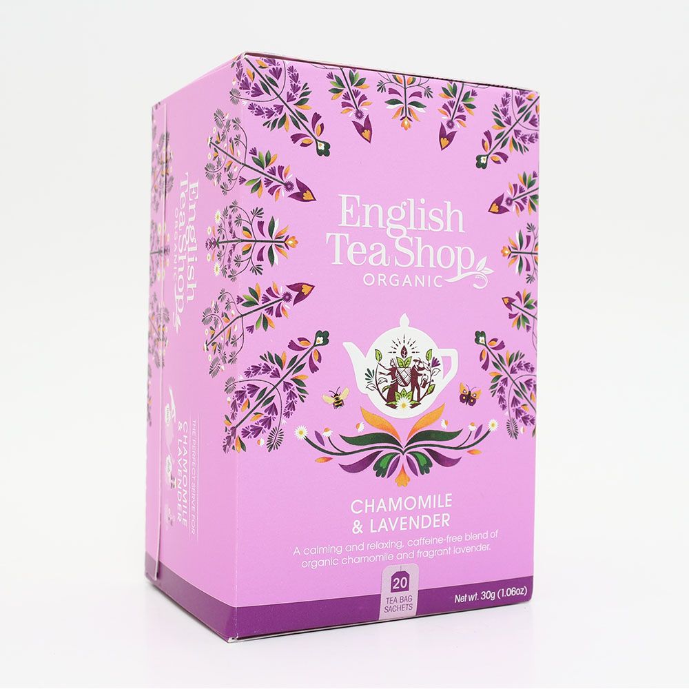  ENGLISH TEA SHOP Kamilla & Levendula bio tea (30g)