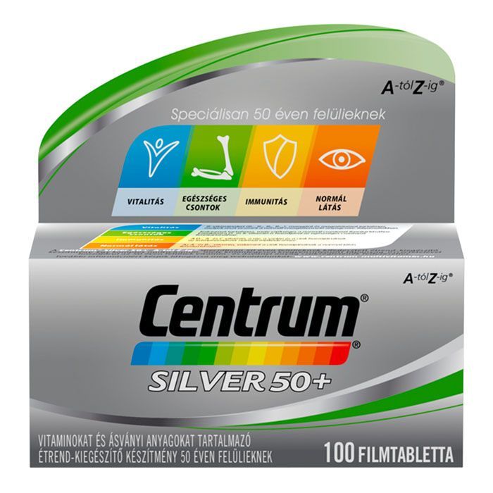 CENTRUM Silver 50+ A-tól Z-ig filmtabeltta (100db)