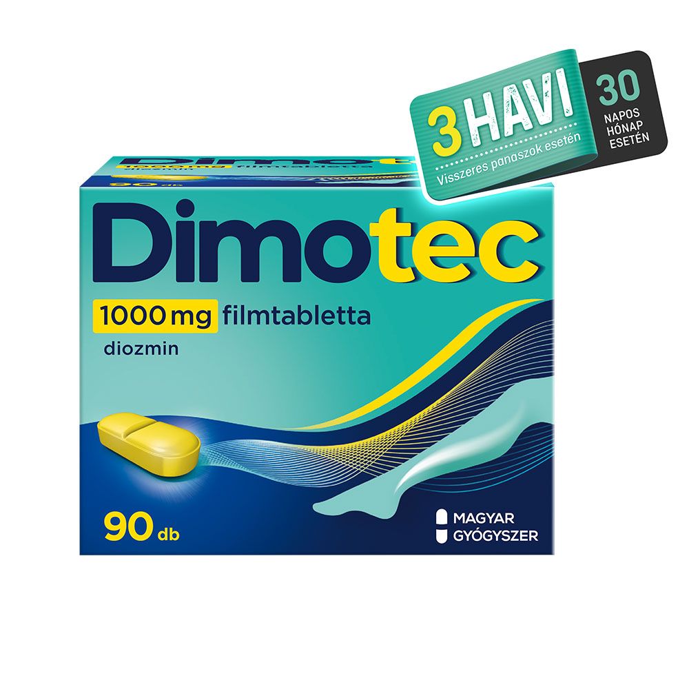 DIMOTEC 1000 mg filmtabletta (90db)