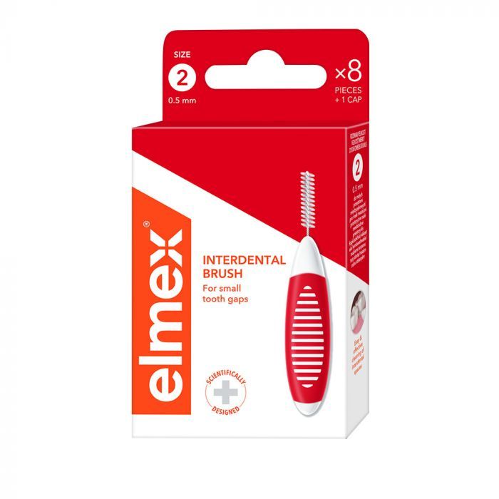 ELMEX fogköztisztító kefe 0,5mm (8db)