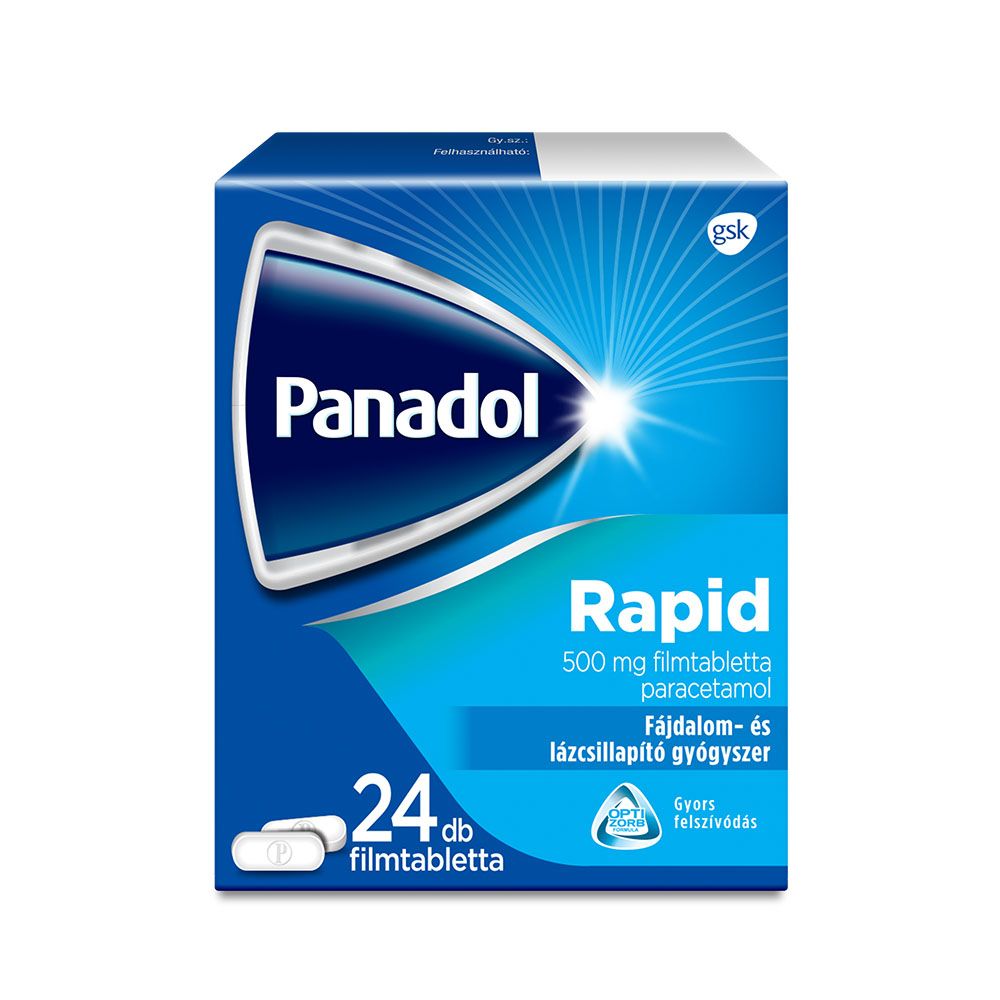 PANADOL Rapid 500mg filmtabletta (24db)