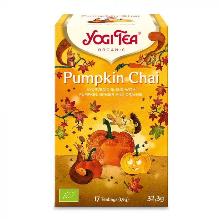 YOGI TEA Sütőtökös Chai bio tea (17db)