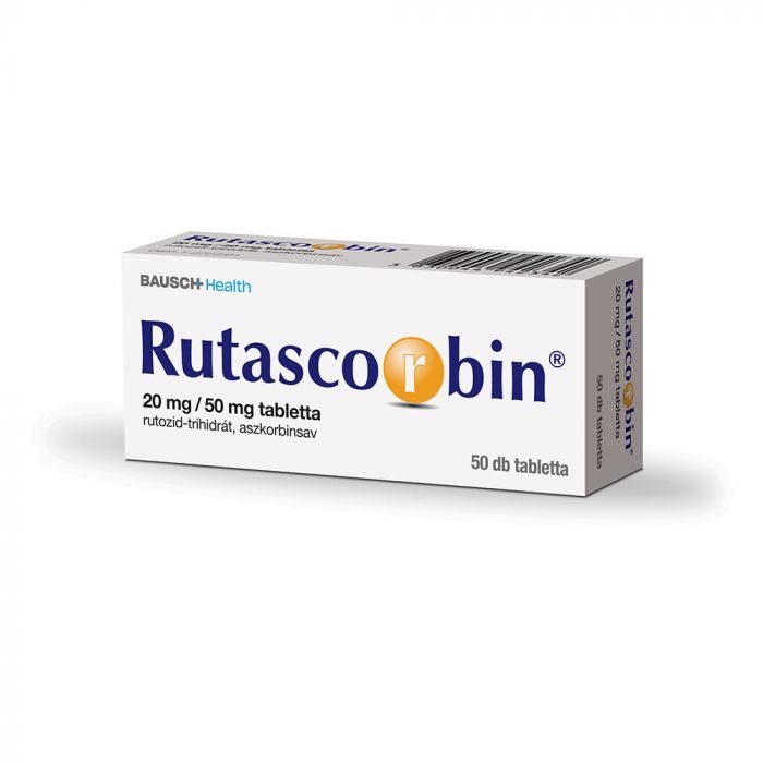 RUTASCORBIN 20 mg/50 mg tabletta (50db) 
