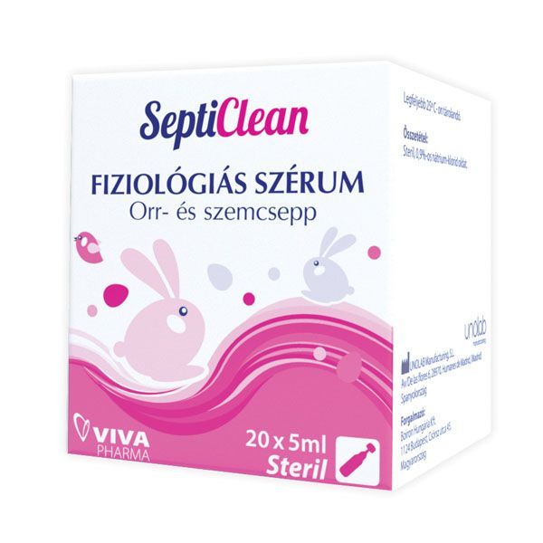SEPTICLEAN Fiziológiás szérum  (20x5 ml)