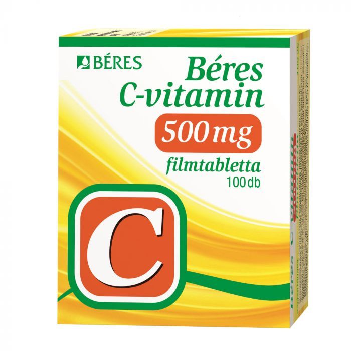 BÉRES C-vitamin 500 mg filmtabletta (100db)