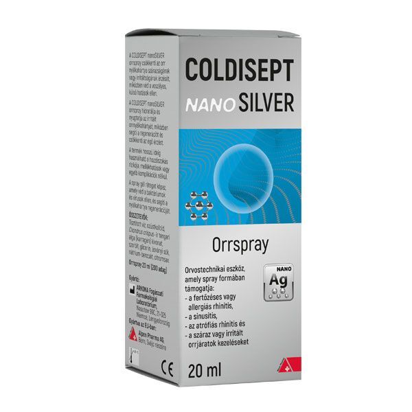 COLDISEPT NanoSilver orrspray (20ml)
