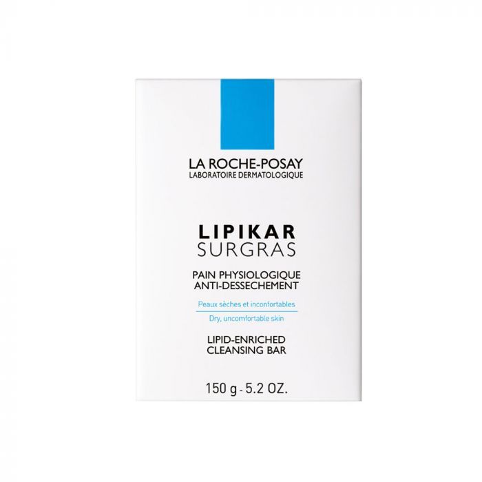 LA ROCHE-POSAY Lipikar Surgras lipidben gazdag tisztító szappan (150g)