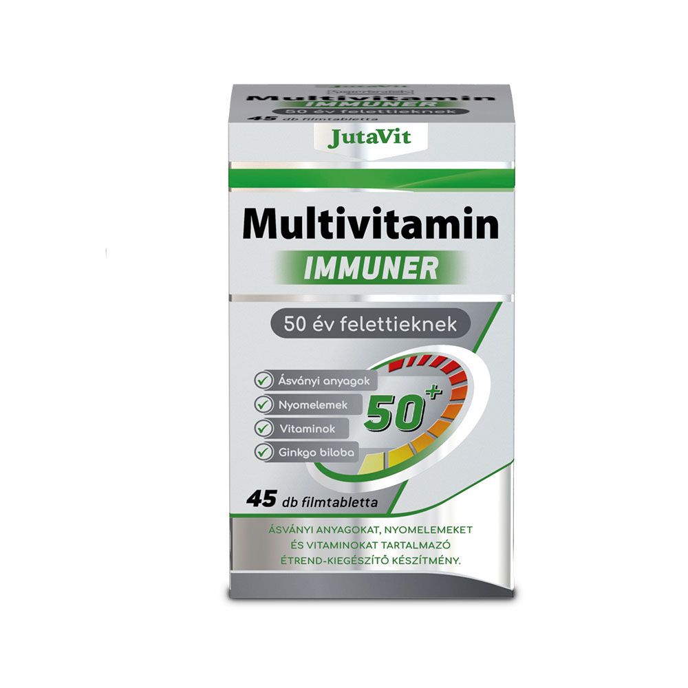 JUTAVIT Multivitamin Immuner Senior 50 év felettieknek filmtabletta (45db)