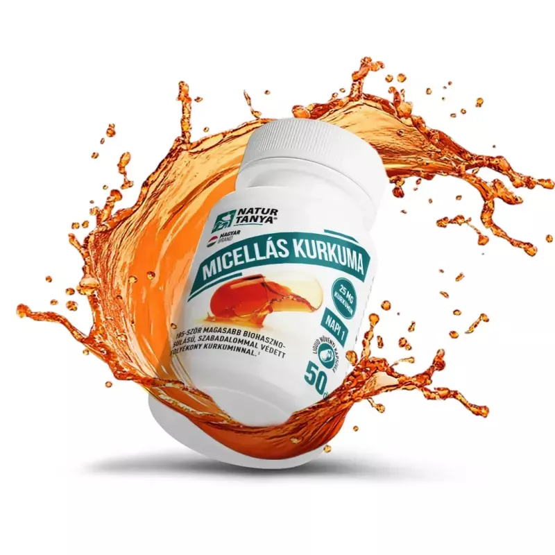 NATUR TANYA Micellás kurkuma lágy kapszula (50db)