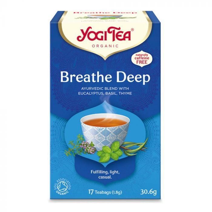 YOGI TEA Mély lélegzet bio tea (17db)