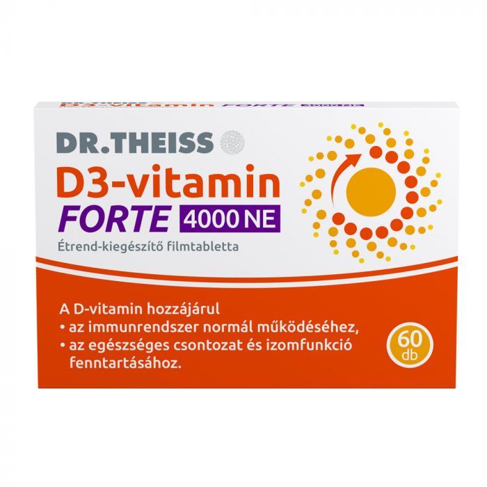 DR.THEISS D3-vitamin  Forte 4000NE filmtabletta (60db)