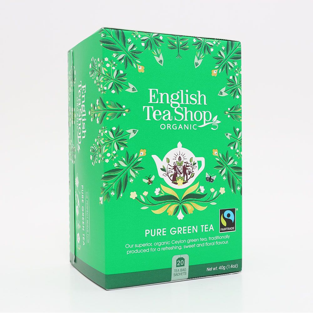  ENGLISH TEA SHOP Pure Green bio tea (40g)