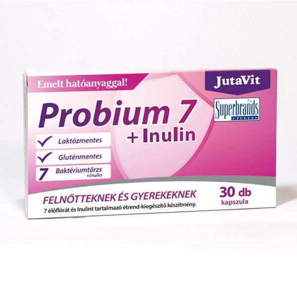 JUTAVIT Probium 7 + Inulin kapszula (30db)