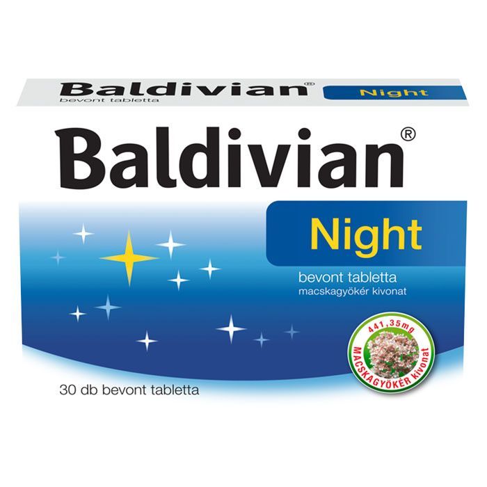 BALDIVIAN Night bevont tabletta (30db)