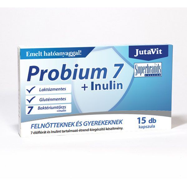 JUTAVIT Probium 7 + Inulin kapszula (15db)